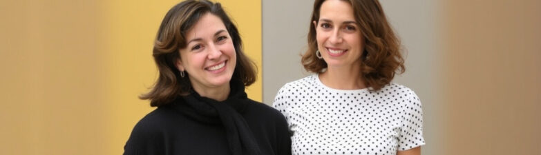 ALT: "Caterina Balivo e le sue sorelle, talenti in architettura e pediatria, a confronto in un'immagine che celebra la loro diversità professionale."