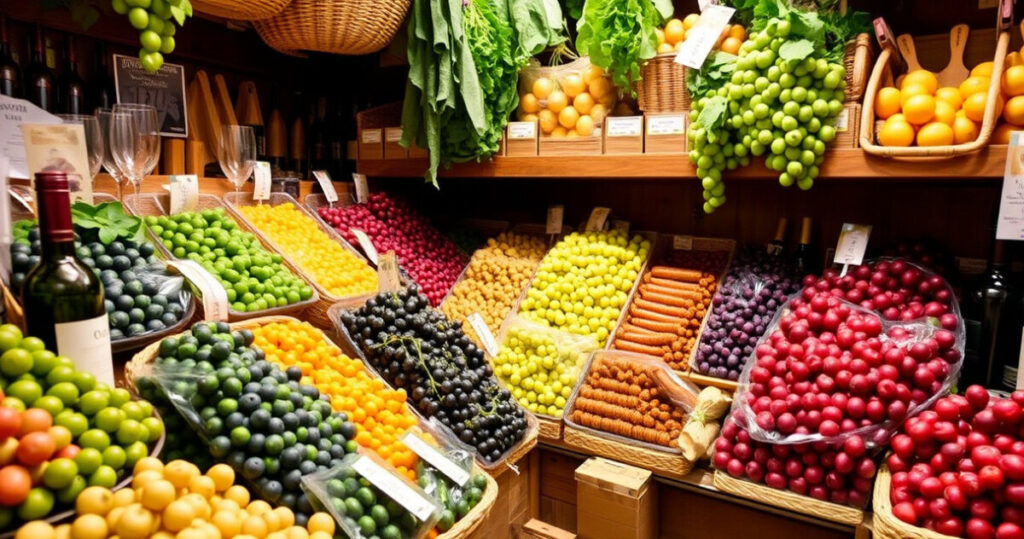 ALT: "Dazi Usa minacciano l'export agroalimentare italiano: vino, olio e formaggi a rischio."