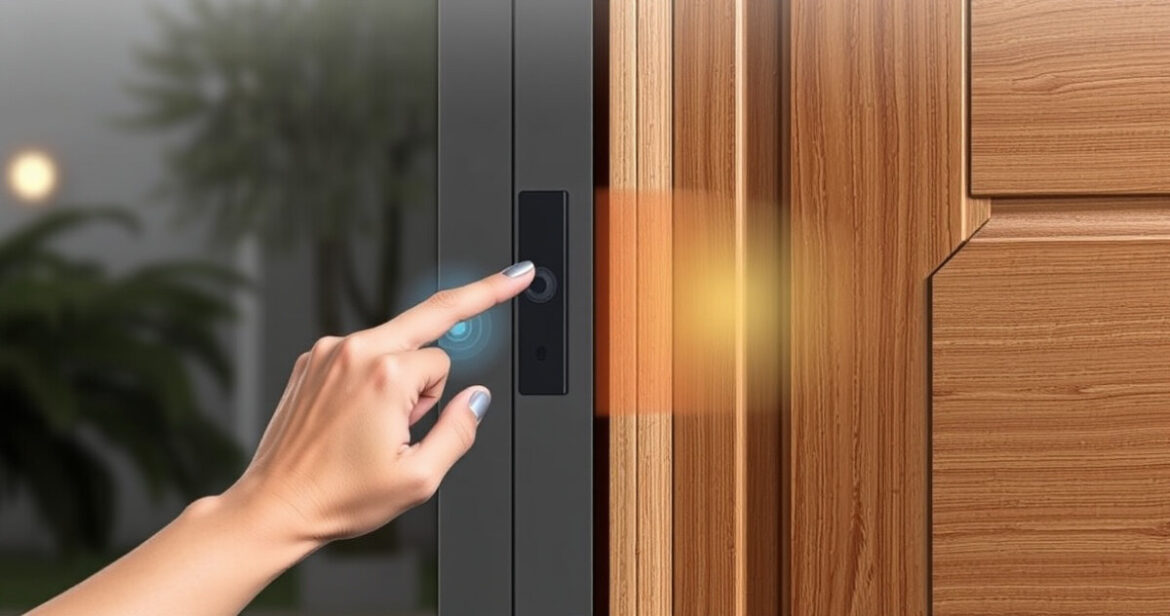 EZVIZ HP7 Pro: la serratura intelligente che sblocca la porta con la scansione della mano