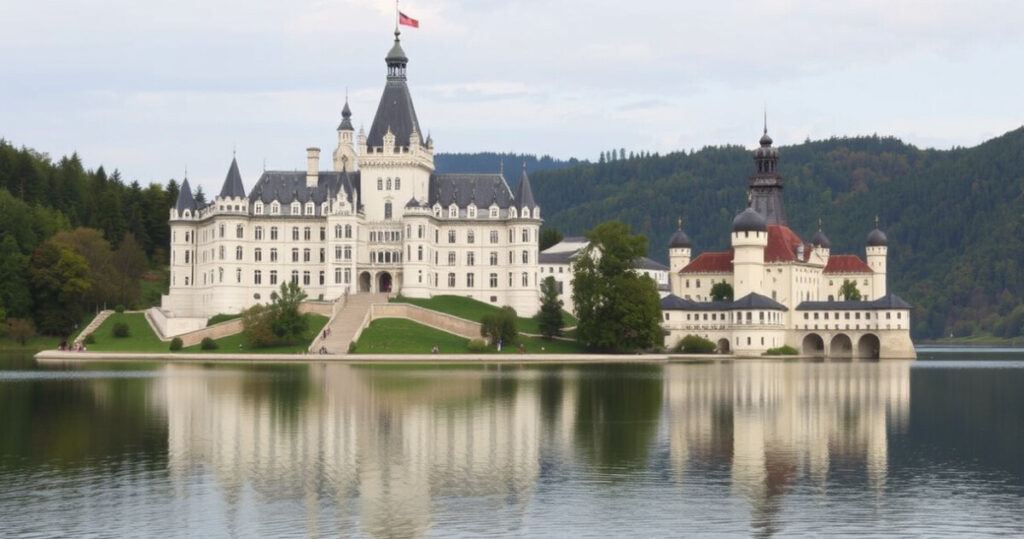 "Castelli bavaresi di Neuschwanstein, Linderhof, Herrenchiemsee e Schachen, recentemente riconosciuti come patrimonio Unesco."