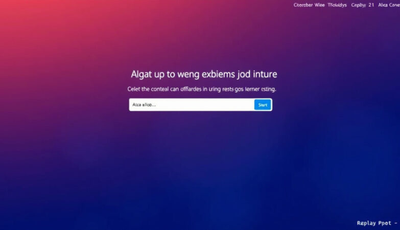 "Immagine che rappresenta il posticipo del lancio della versione web di Alexa, con un countdown verso la disponibilità."