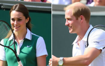 "Jannik Sinner dona palline da tennis ai figli di William e Kate dopo Wimbledon"