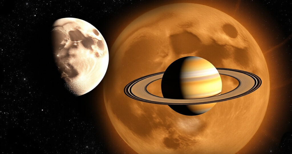 "Congiunzione Luna Saturno: impatti astrologici e novità per i segni zodiacali"