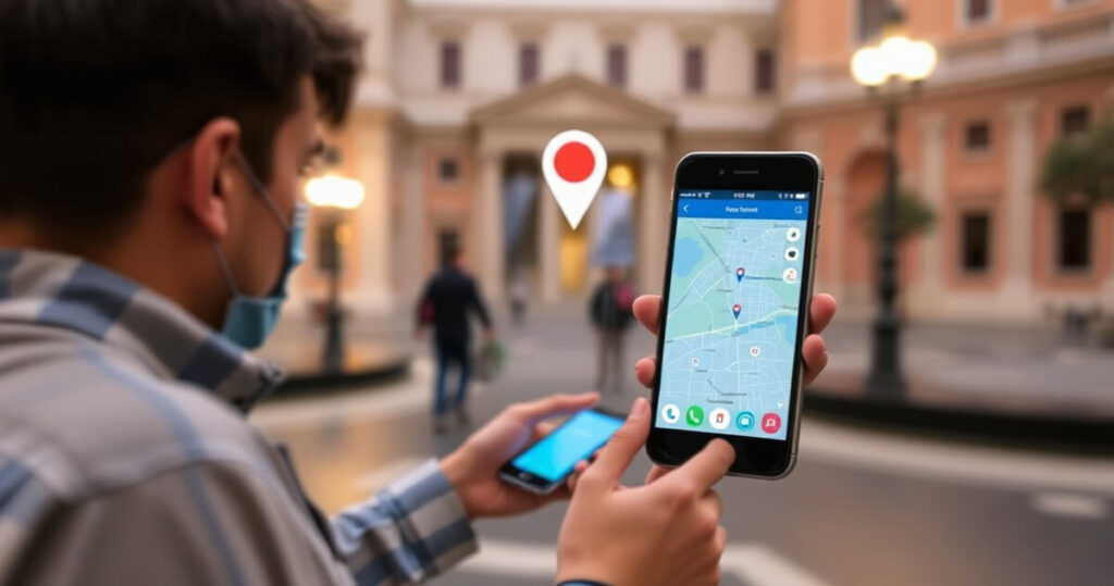 "Immagine della tecnologia WhoFi dell'Università La Sapienza per la localizzazione avanzata senza smartphone."