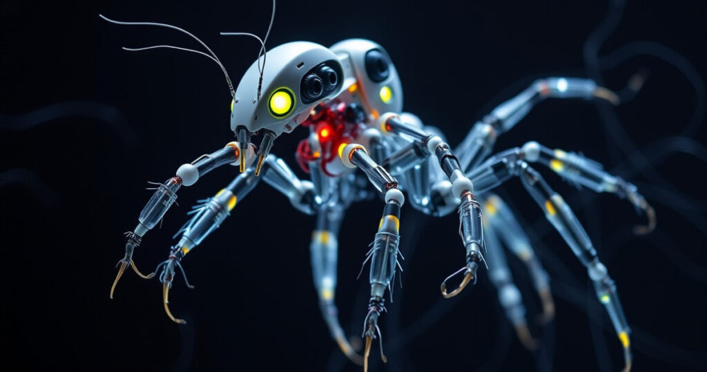 "Robot-vermi di Harvard che simulano movimenti collettivi, rappresentando un organismo unico in tecnologia avanzata."