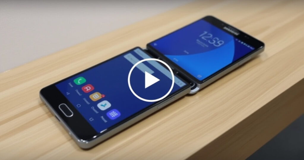 "Samsung Galaxy Z Flip 7: display espanso e prestazioni elevate in un video di approfondimento."