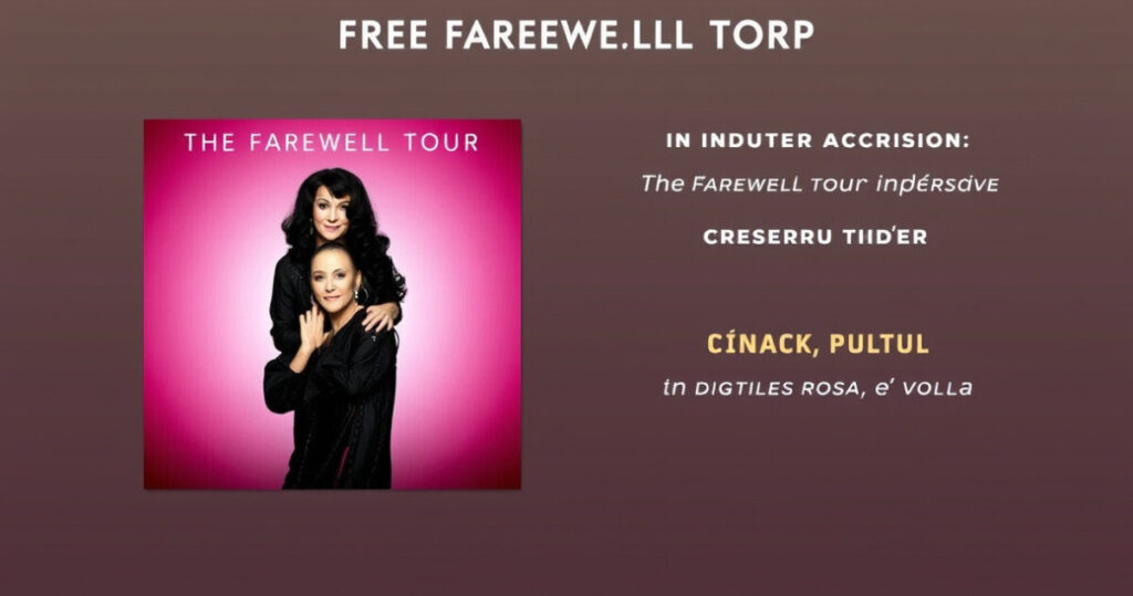 "Album The Farewell Tour di Cher in digitale e vinile rosa e viola, in arrivo a settembre."