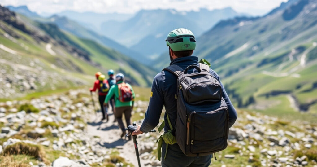 "Turismo montano 2025: sicurezza e tecnologia per esperienze consapevoli in montagna."