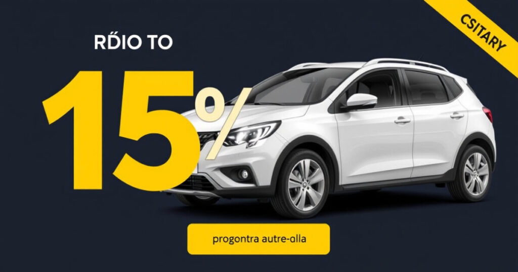 "Promo flash Auto Europe: sconto fino al 15% sul noleggio auto, prenota entro il 13 agosto."