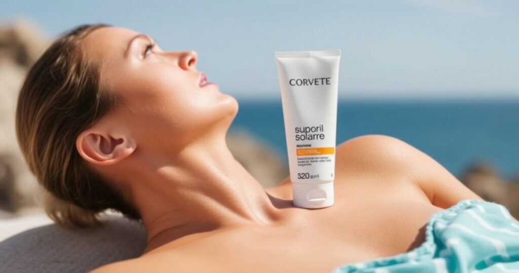 "Crema solare con SPF per proteggere la pelle in ogni situazione"