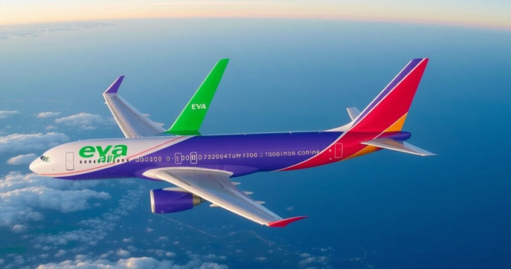"Eva Air e Southwest Airlines collaborano per semplificare i voli tra Asia e Stati Uniti."