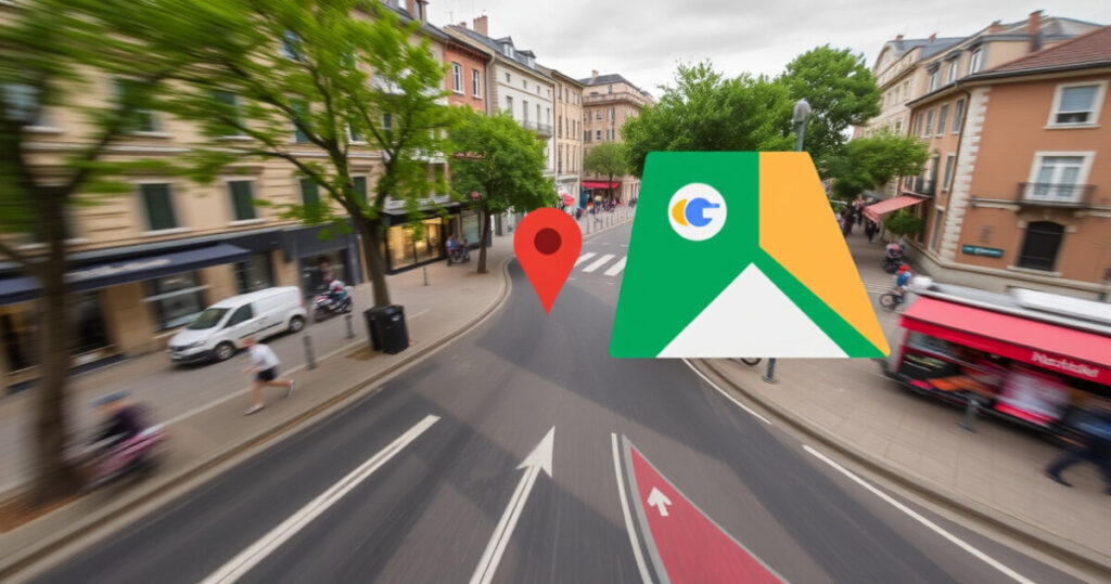 "Foto in movimento su Google Maps per recensioni più coinvolgenti e interattive."
