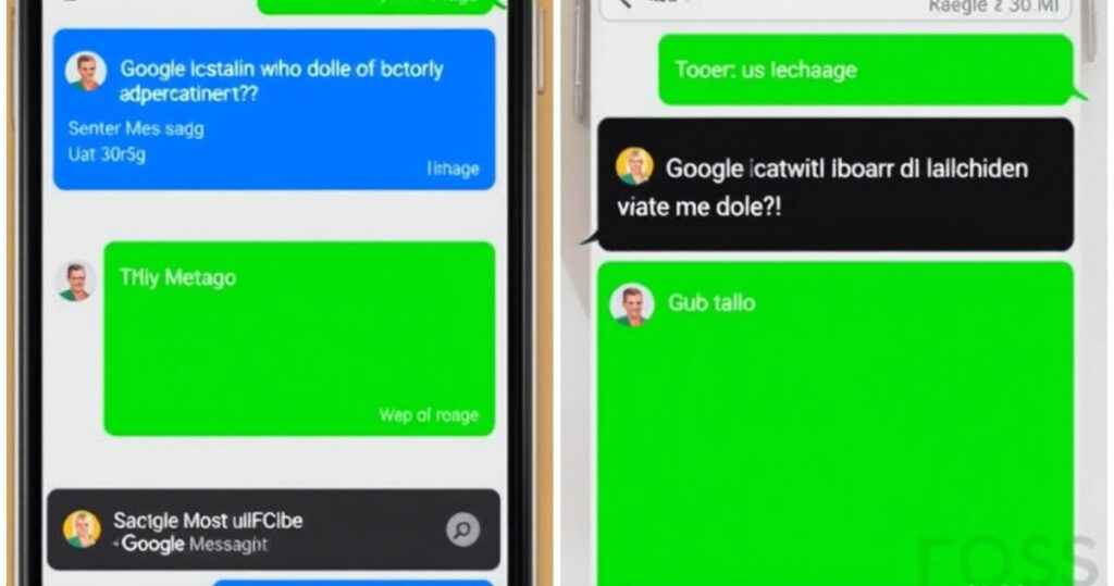 "Funzione di cancellazione universale per chat RCS su Google Messaggi Android"