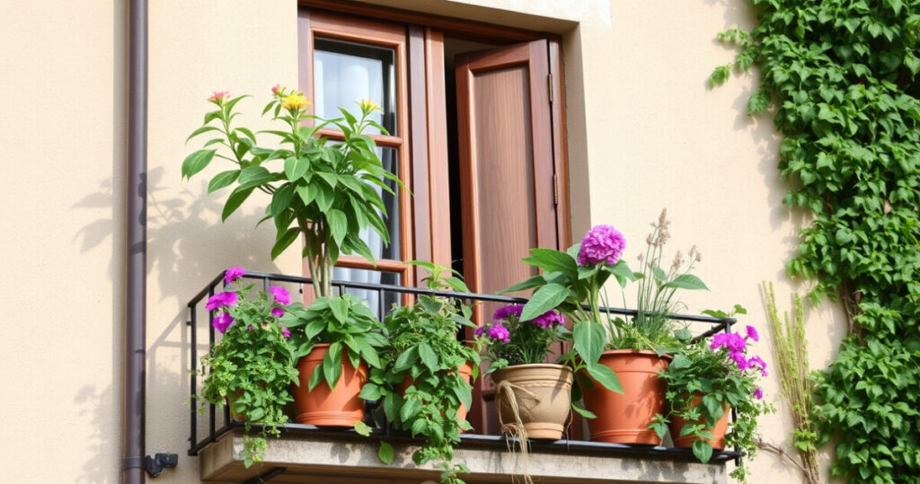 "Guida alla scelta di piante da balcone resistenti al caldo estivo con consigli pratici"
