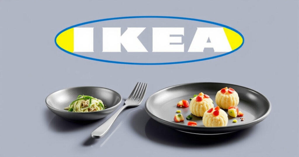 "Nuovo piatto ufficiale Ikea per polpette, must-have per gli amanti della cucina svedese."