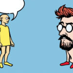 "Illustrazione di meme e fumetti che rappresentano l'evoluzione dell'arte visiva nella comunicazione moderna."