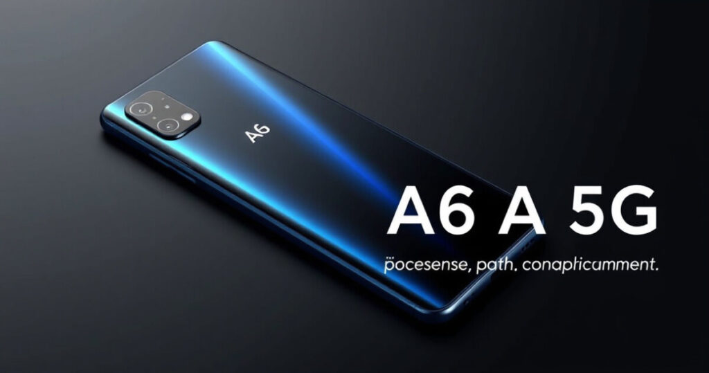 "Immagine dell'Oppo A6 Pro 5G con specifiche tecniche e dettagli emersi da recenti avvistamenti."