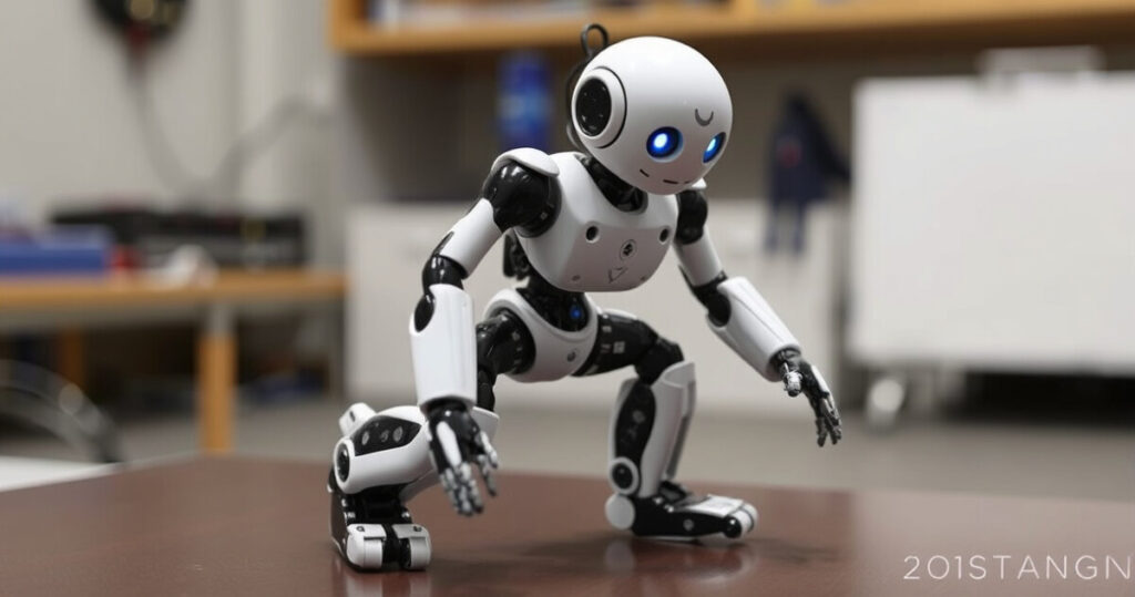 "Foglio robotico del KAIST che si piega e si muove grazie all'intelligenza artificiale"