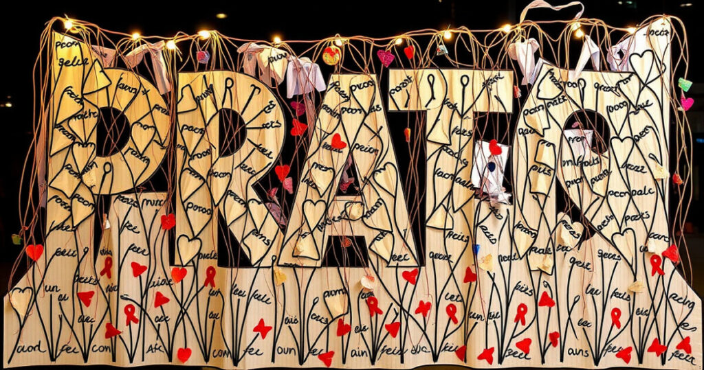 "Mostra a Prato su 15 anni di HIV-AIDS in Italia, con focus su arte e poesia."