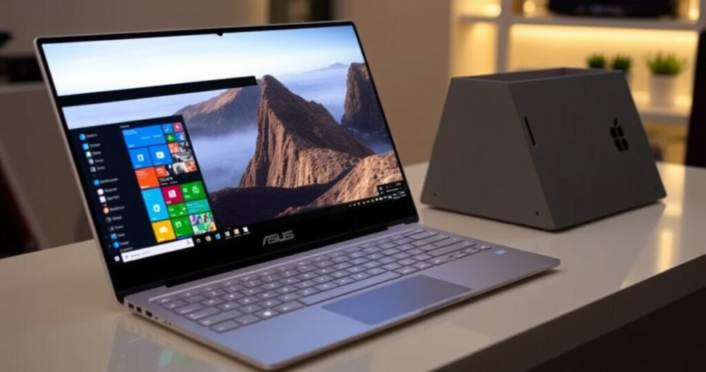 ALT: "Asus ProArt P16, potente laptop Windows per creativi, confronto con MacBook Pro"