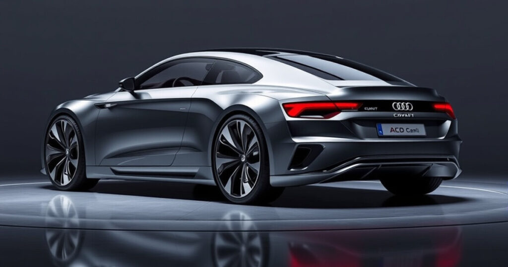 ALT: "Audi Concept C: prototipo innovativo che rappresenta la nuova visione di design di Audi."