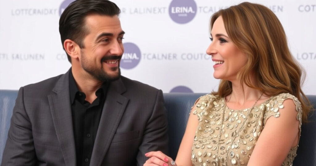ALT: Caterina Balivo reagisce con sorpresa all'annuncio di Stefania Orlando sulla sua nuova vita da single.