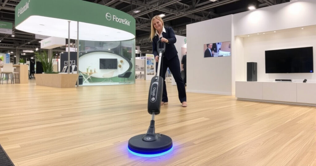 "FloorShine 880 di Eureka presentato all'IFA 2025: innovazione nella pulizia domestica."