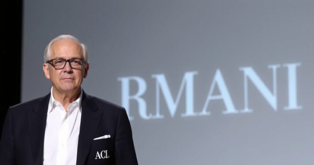 "Strategia di Giorgio Armani per il futuro del marchio di moda"