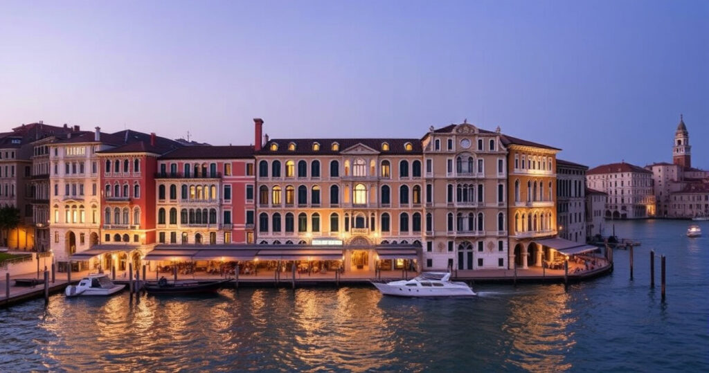 "Hotel Gabrielli Venezia riapertura 2025, unione di storia e design sulla Riva degli Schiavoni."