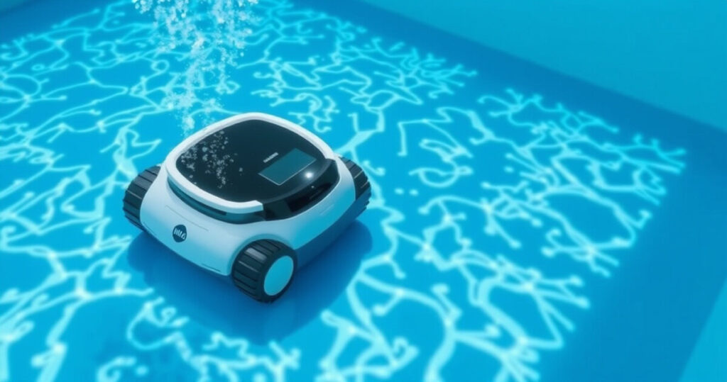 "Robot lavapavimenti Narwal FLOW con sistema di pulizia a rullo innovativo per una pulizia efficace."