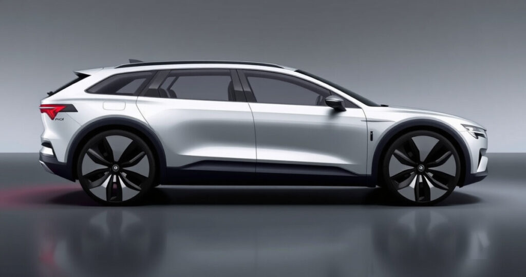 "Skoda Vision O: la station wagon innovativa per un futuro sostenibile."
