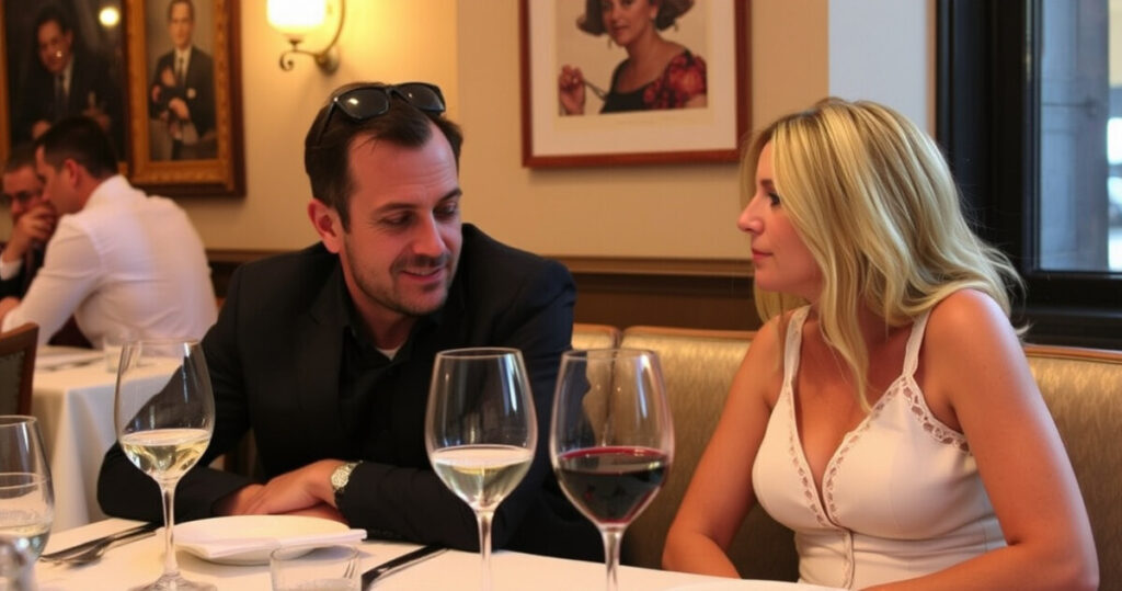 "Stefano De Martino e Caroline Tronelli in ristorante, tensioni dopo la separazione da Belen."