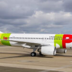 "Cabine Airspace di Tap Air Portugal sul primo A321neo dedicato a António Sérgio."