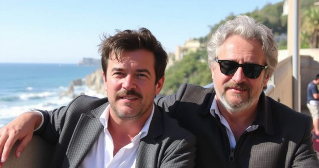 ALT: "Tensioni tra Gianluca e Piero in Un posto al sole: anticipazioni su una crisi inaspettata."