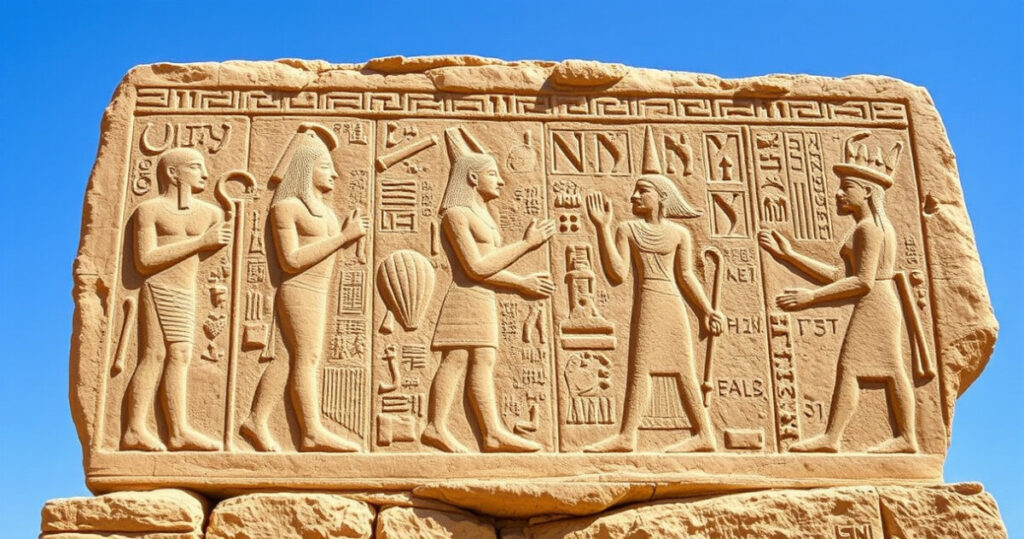 "Stele di Tolomeo III scoperta a Tell El-Pharaeen, rivelazioni sull'antico Egitto."