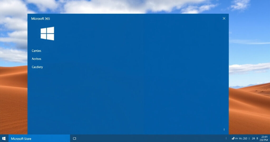"Avviso a schermo intero di Windows 11 per abbonamenti Microsoft 365 in scadenza"