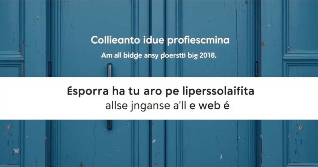 "Test delle porte: scopri la tua personalità in modo affascinante e coinvolgente."