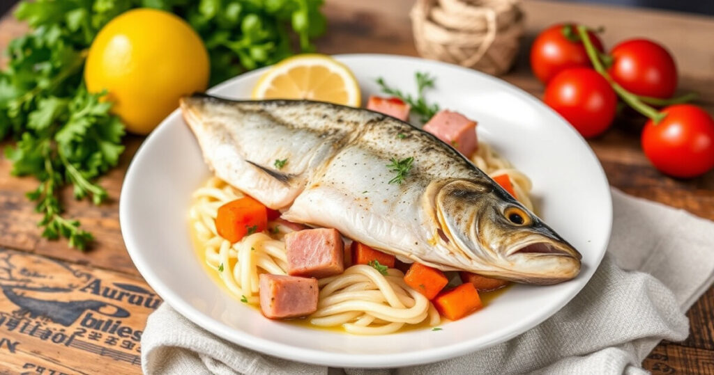 "Immagine che illustra cibi da evitare nella friggitrice ad aria: pesce bianco, carne e verdure a rischio cottura."