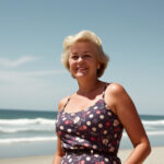 "Immagine di Cindy Jackson, 60 anni, la donna con oltre 50 interventi di chirurgia estetica, che appare 25 anni più giovane."