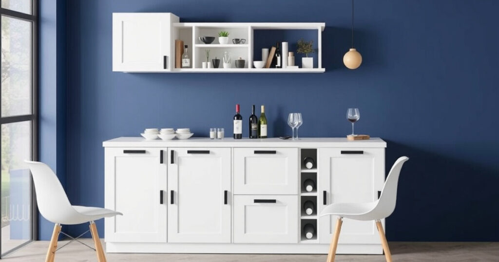 "Cantinetta per vino Ikea: design elegante e funzionalità a prezzi accessibili."