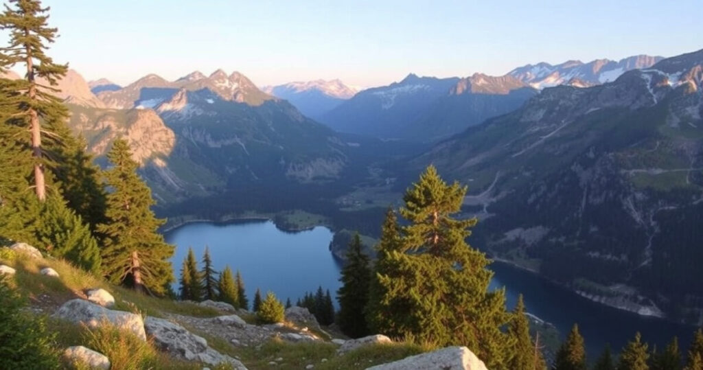 "Il Lago di Pilato nei Monti Sibillini: un'incantevole bellezza naturale avvolta da leggende."