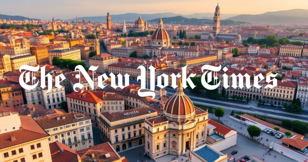 "Tre mete italiane da visitare nel 2026 secondo il New York Times, oltre a Roma e Firenze."