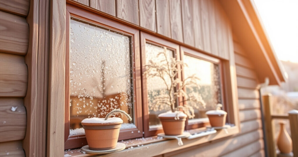 "Guarnizioni per finestre per isolamento termico e risparmio energetico in casa."