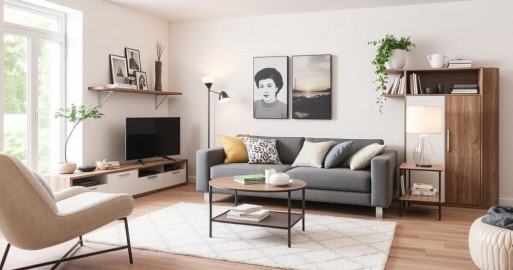 "Rinnova il soggiorno con idee economiche senza bonus mobili: suggerimenti pratici e creativi."