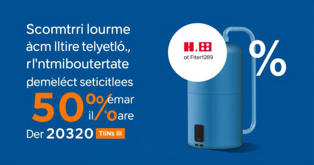 "Rimborso depuratore d'acqua 2026: scopri come ottenere fino al 50% di sconto"