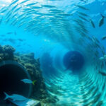 "Tunnel sottomarino delle Bahamas con squali e meraviglie marine"