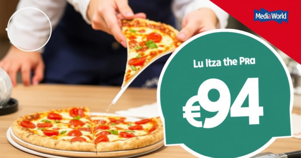 "Offerta MediaWorld: forno per pizze in 5 minuti a 94 euro"