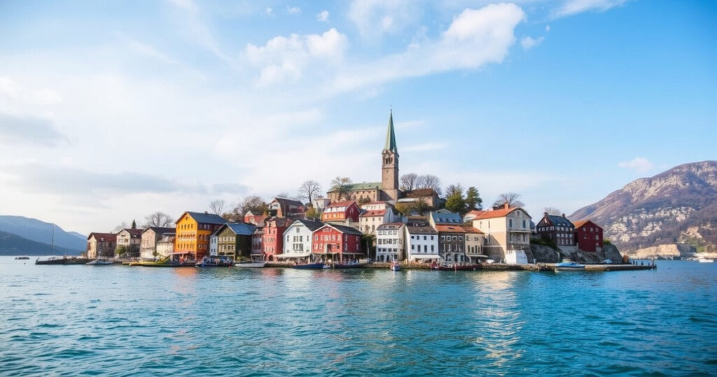 "Borghi italiani incantevoli sulle isole in inverno, scopri la loro magia."