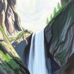 "Scopri le cascate del Volturno, una meraviglia nascosta nei boschi molisani."