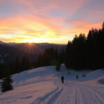 "Panorama di Sauze d’Oulx, meta ideale per sport e avventure alpine a un'ora da Torino."